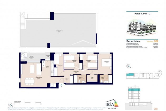 Nouvelle construction - Apartment - Penthouse -
Alicante - Pau Ii