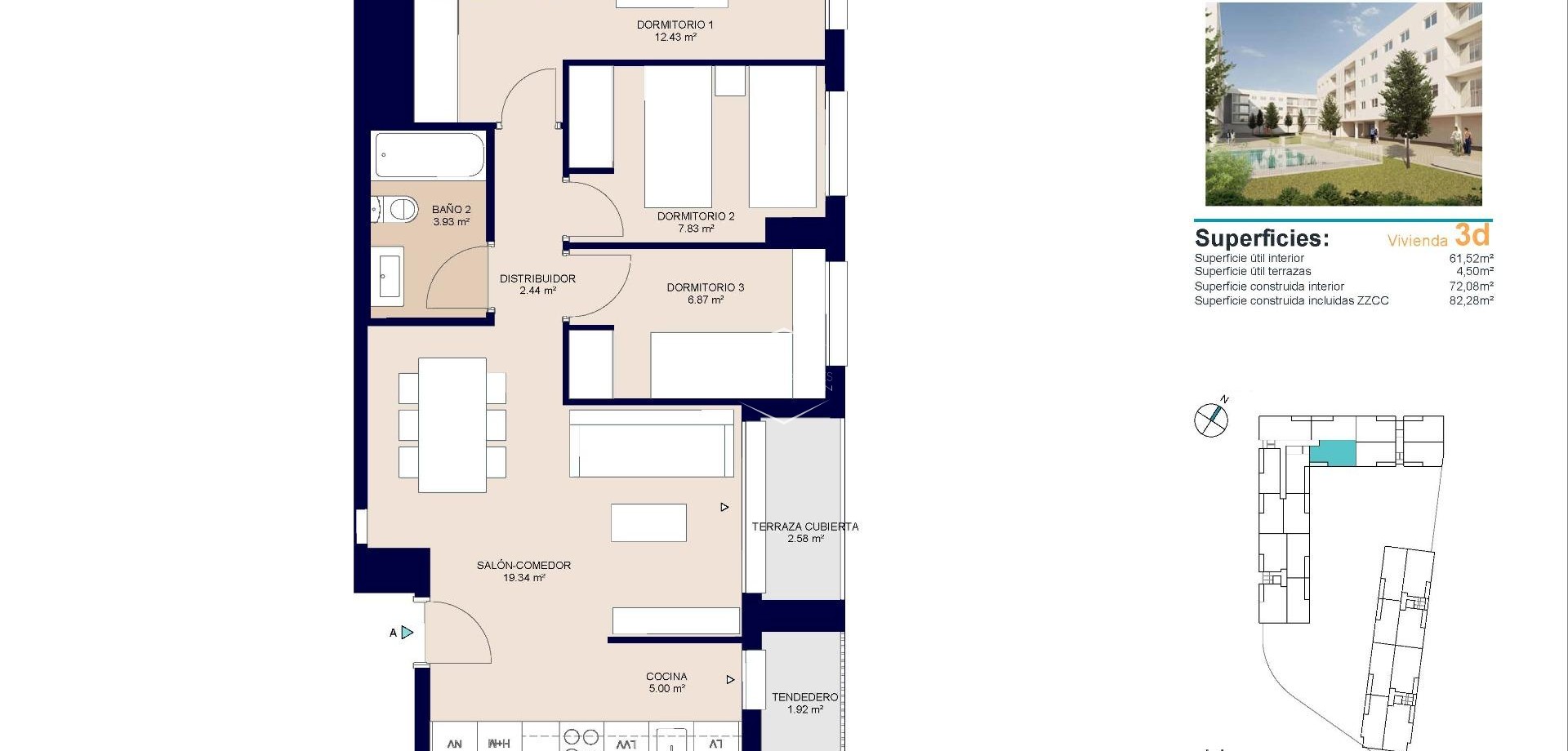 New Build - Apartment - flat -
Alicante - San Agustín