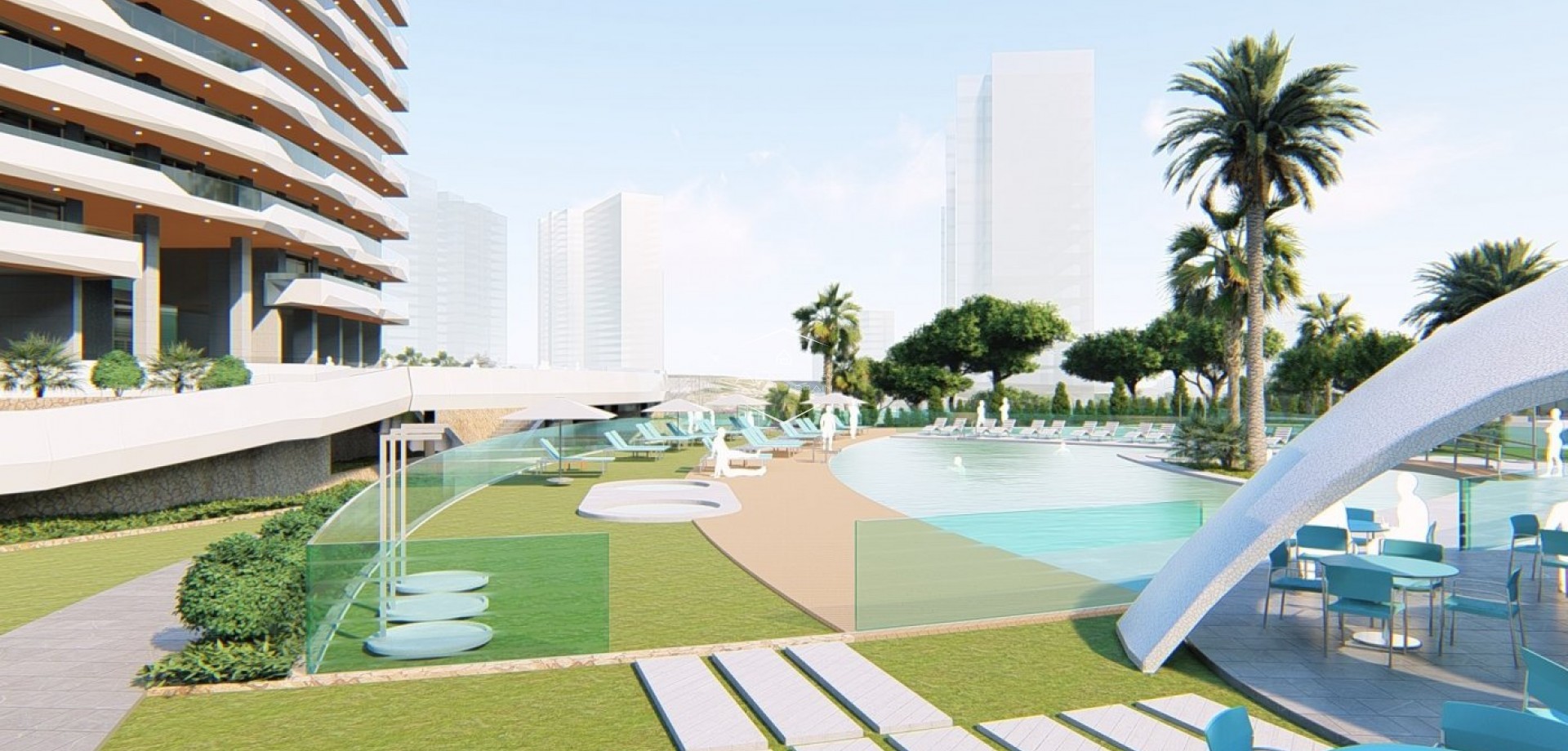 Nouvelle construction - Appartement -
Benidorm - Poniente