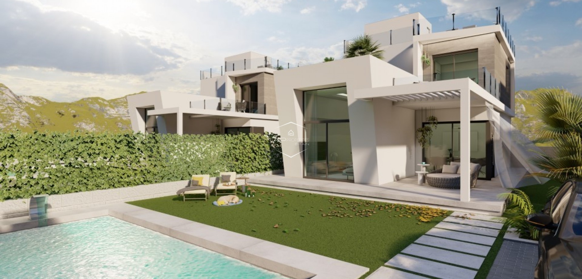 Nowy budynek - Willa/ Dom wolnostojący -
Finestrat - Puig Campana Golf