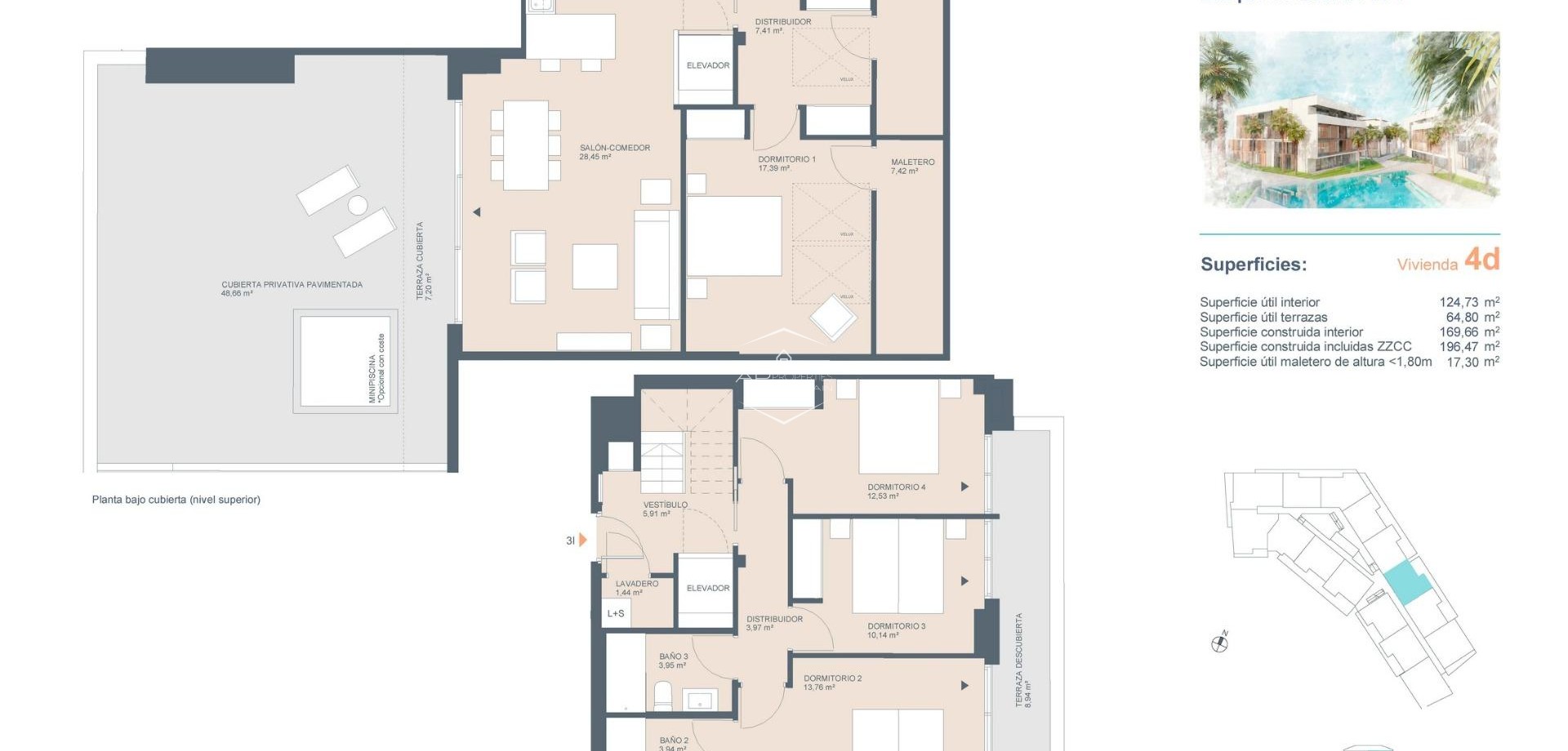 Nowy budynek - Apartament - Penthouse -
Jávea - centro