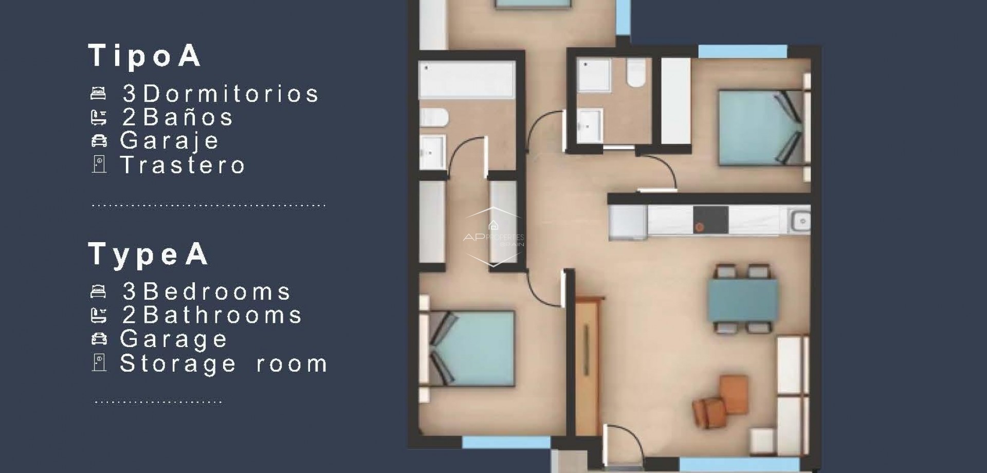 Nieuwbouw Woningen - Bungalow -
San Pedro del Pinatar - Los Pinos