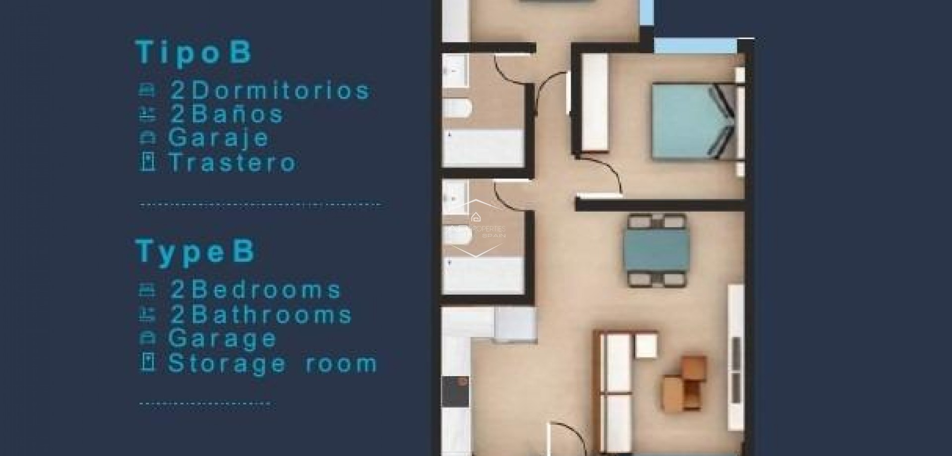 Nieuwbouw Woningen - Bungalow -
San Pedro del Pinatar - Los Pinos