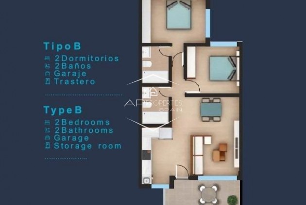 Nieuwbouw Woningen - Bungalow -
San Pedro del Pinatar - Los Pinos