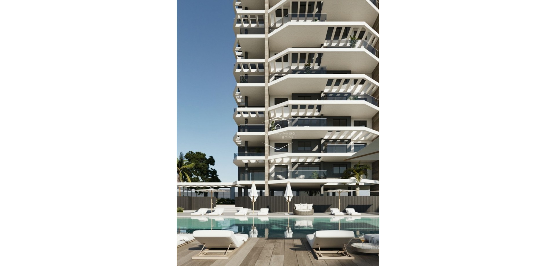 Nowy budynek - Mieszkanie w bloku -
Calpe - Zona Playa del Bol - Puerto