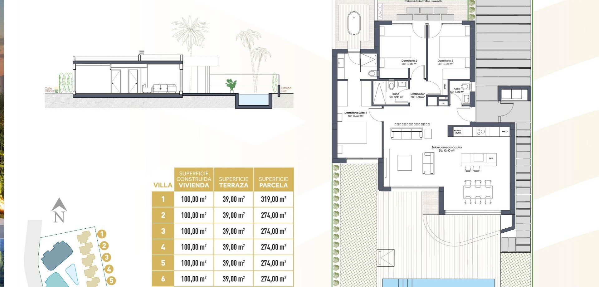 Nouvelle construction - Villa - Indépendante -
Los Alcázares - Serena Golf