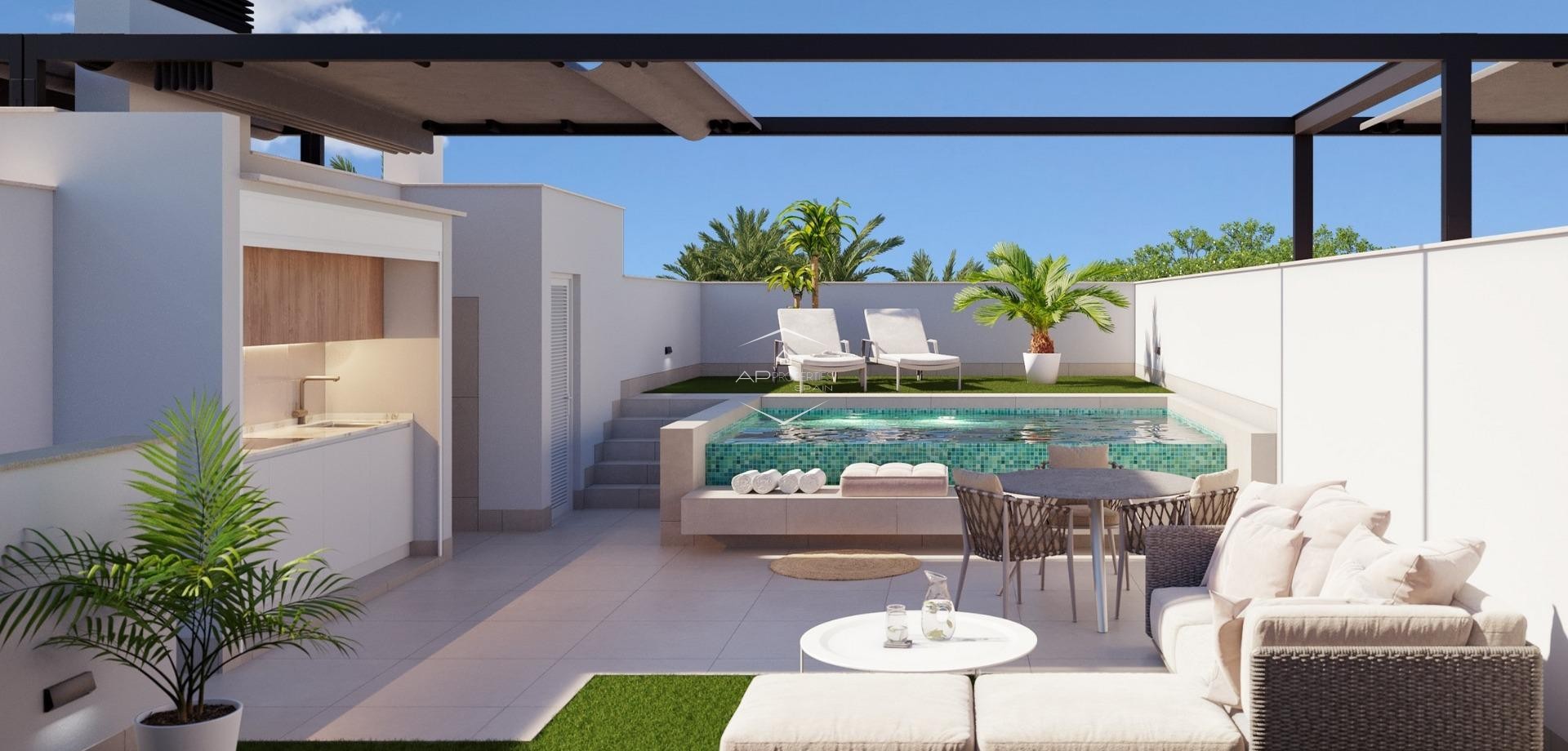 New Build - Bungalow -
Pilar de la Horadada - parques de Andromeda