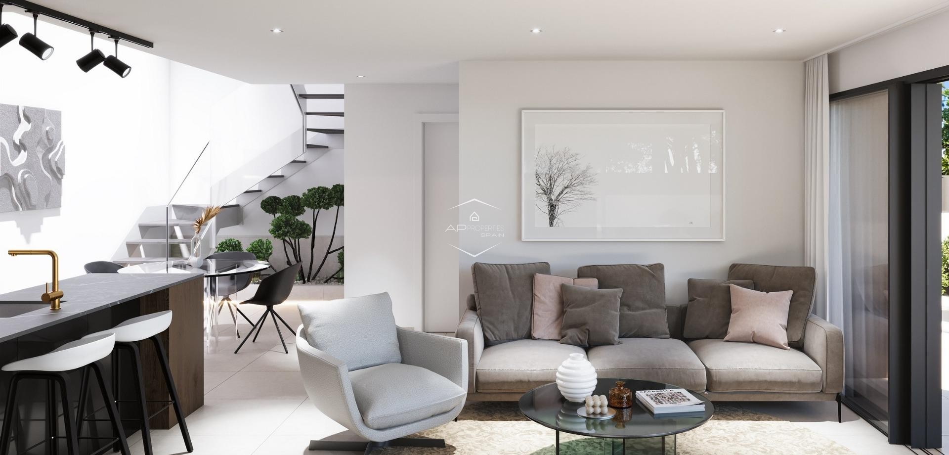 Nowy budynek - Willa - bliźniak -
Pilar de la Horadada - parques de Andromeda