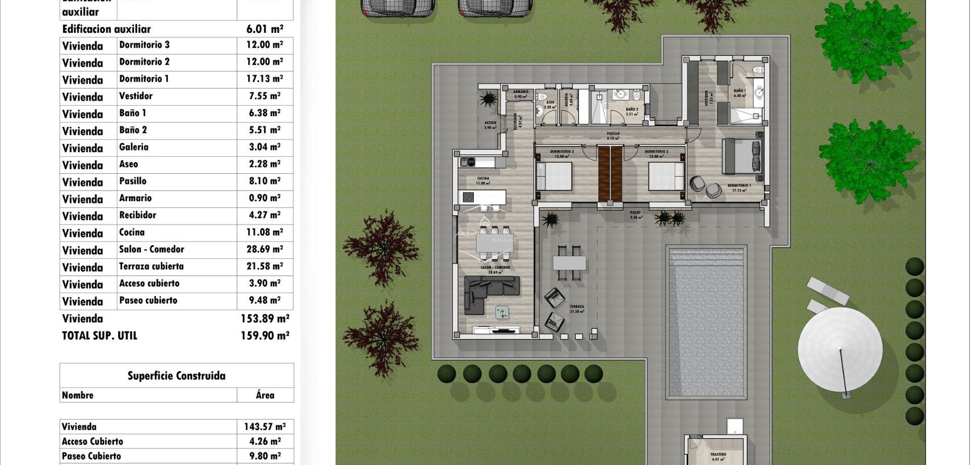 Nueva construcción  - Villa - Independiente -
Aspe - Poligono 19
