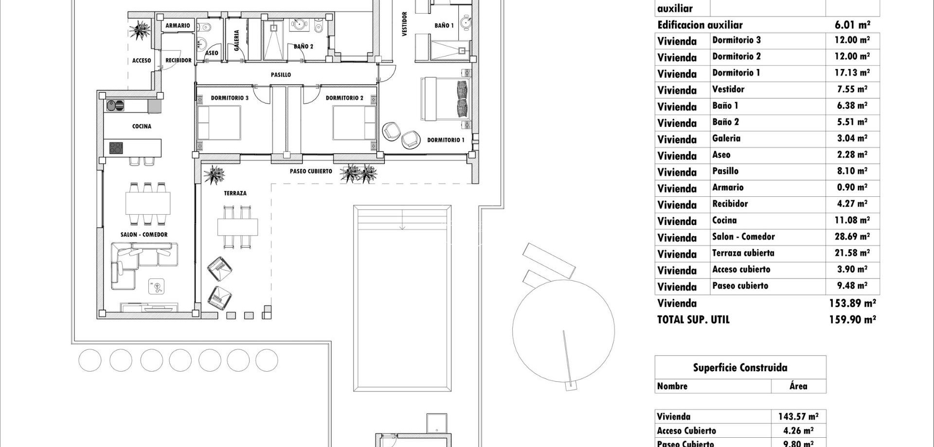 Nueva construcción  - Villa - Independiente -
Aspe - Poligono 19
