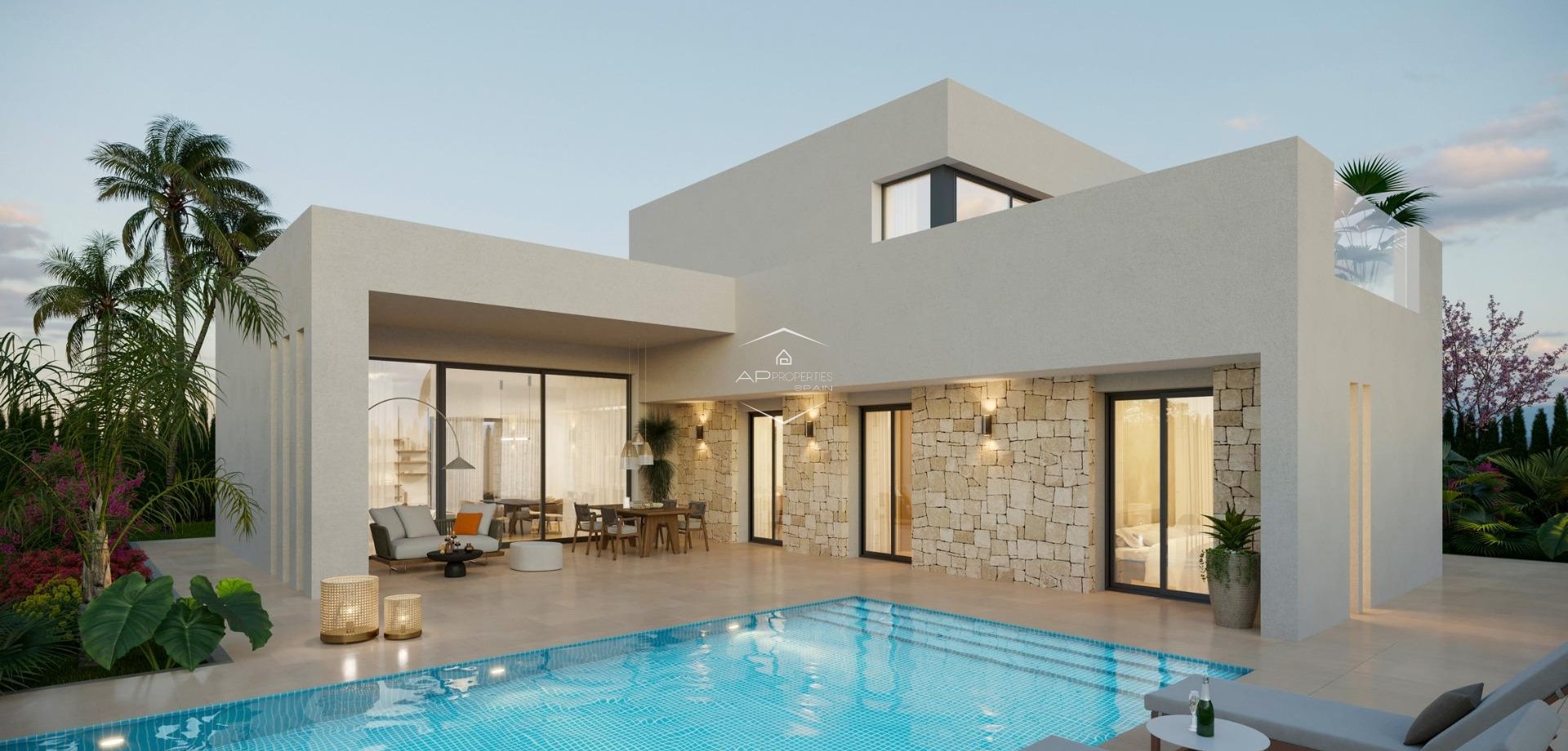 Nouvelle construction - Villa - Indépendante -
Aspe - Poligono 19