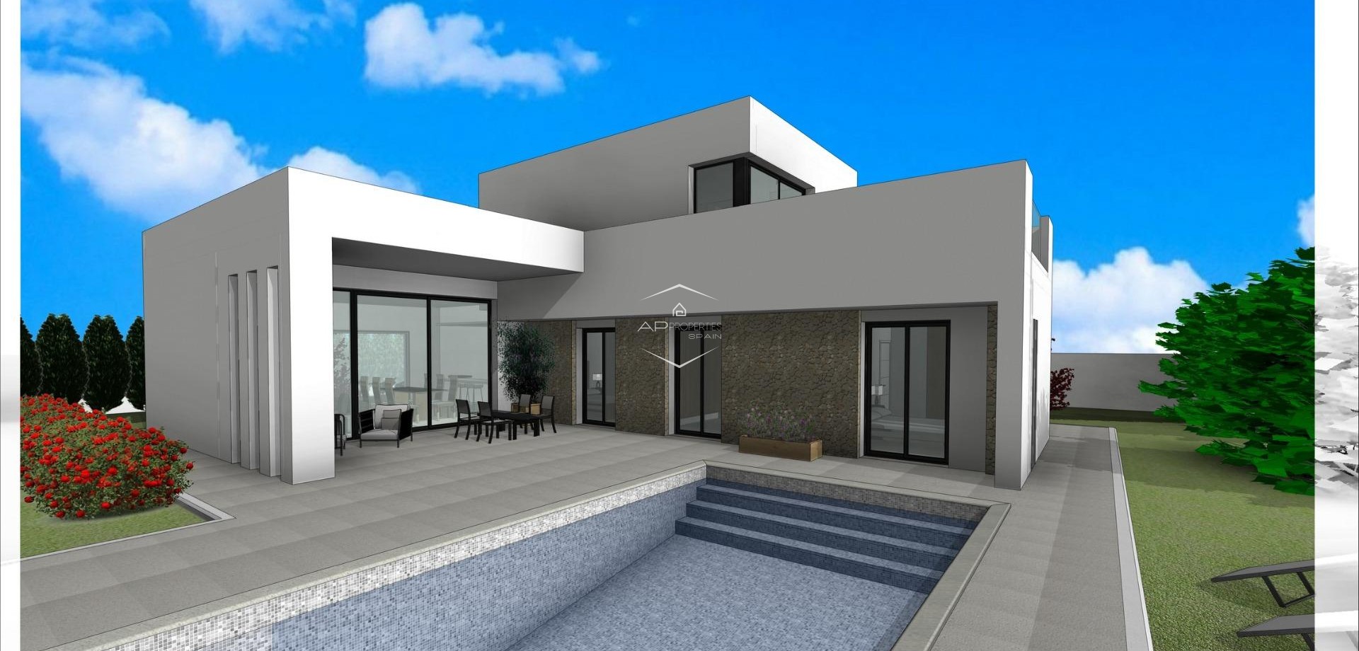 Nouvelle construction - Villa - Indépendante -
Aspe - Poligono 19