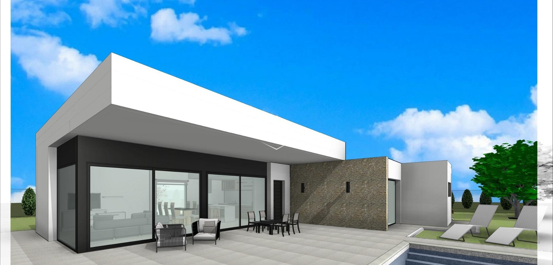 Nueva construcción  - Villa - Independiente -
Aspe - Poligono 19