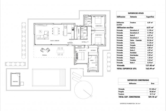 Nueva construcción  - Villa - Independiente -
Aspe - Poligono 19