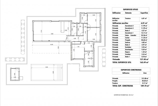 Nueva construcción  - Villa - Independiente -
Aspe - Poligono 19