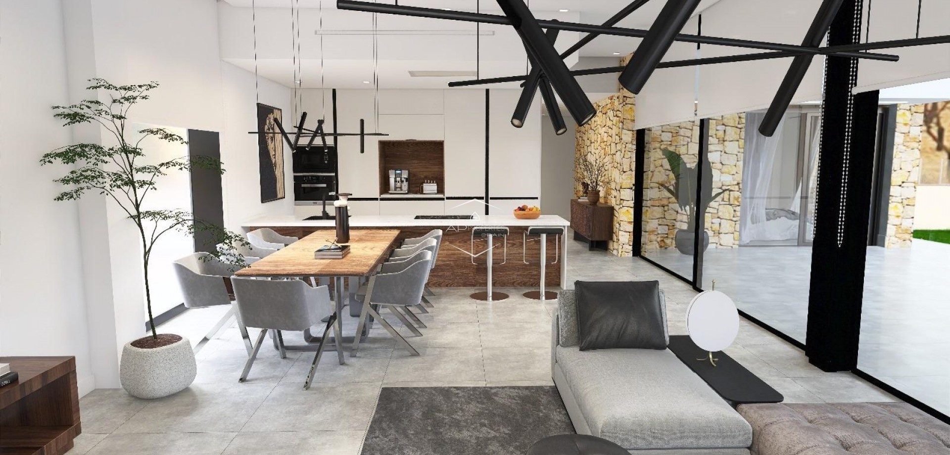 Nieuwbouw Woningen - Villa - Vrijstaand -
Aspe - Poligono 19