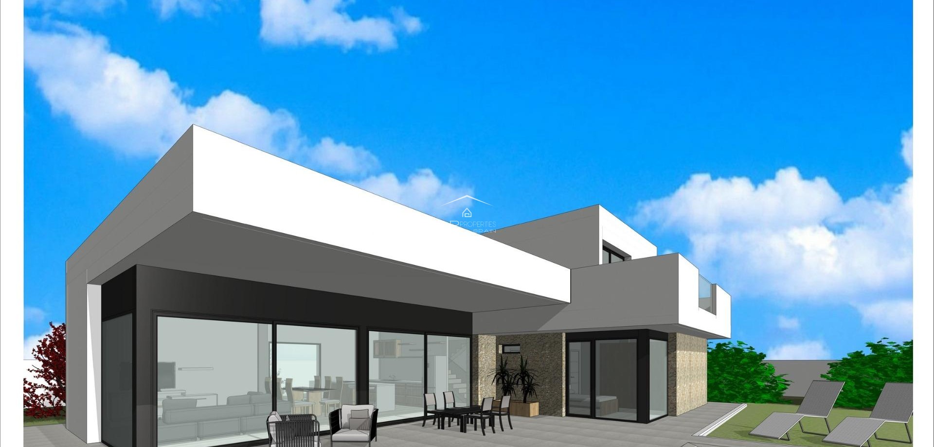 Nieuwbouw Woningen - Villa - Vrijstaand -
Aspe - Poligono 19