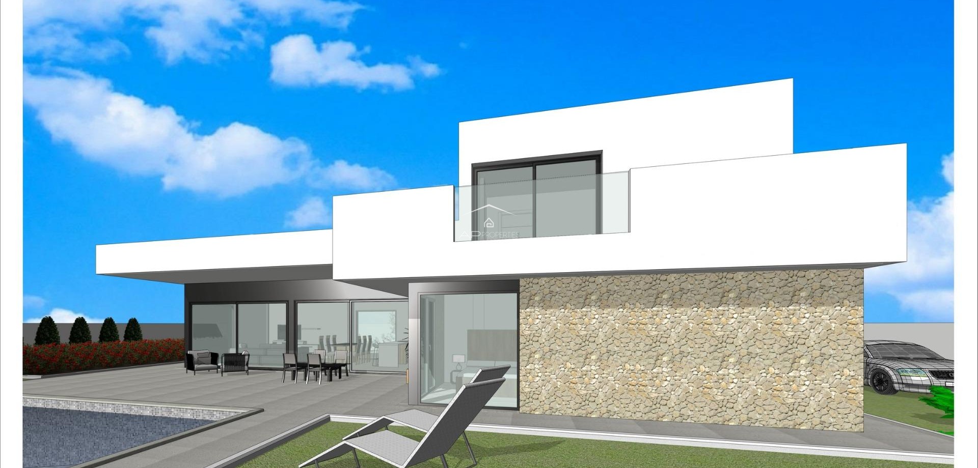 Nieuwbouw Woningen - Villa - Vrijstaand -
Aspe - Poligono 19