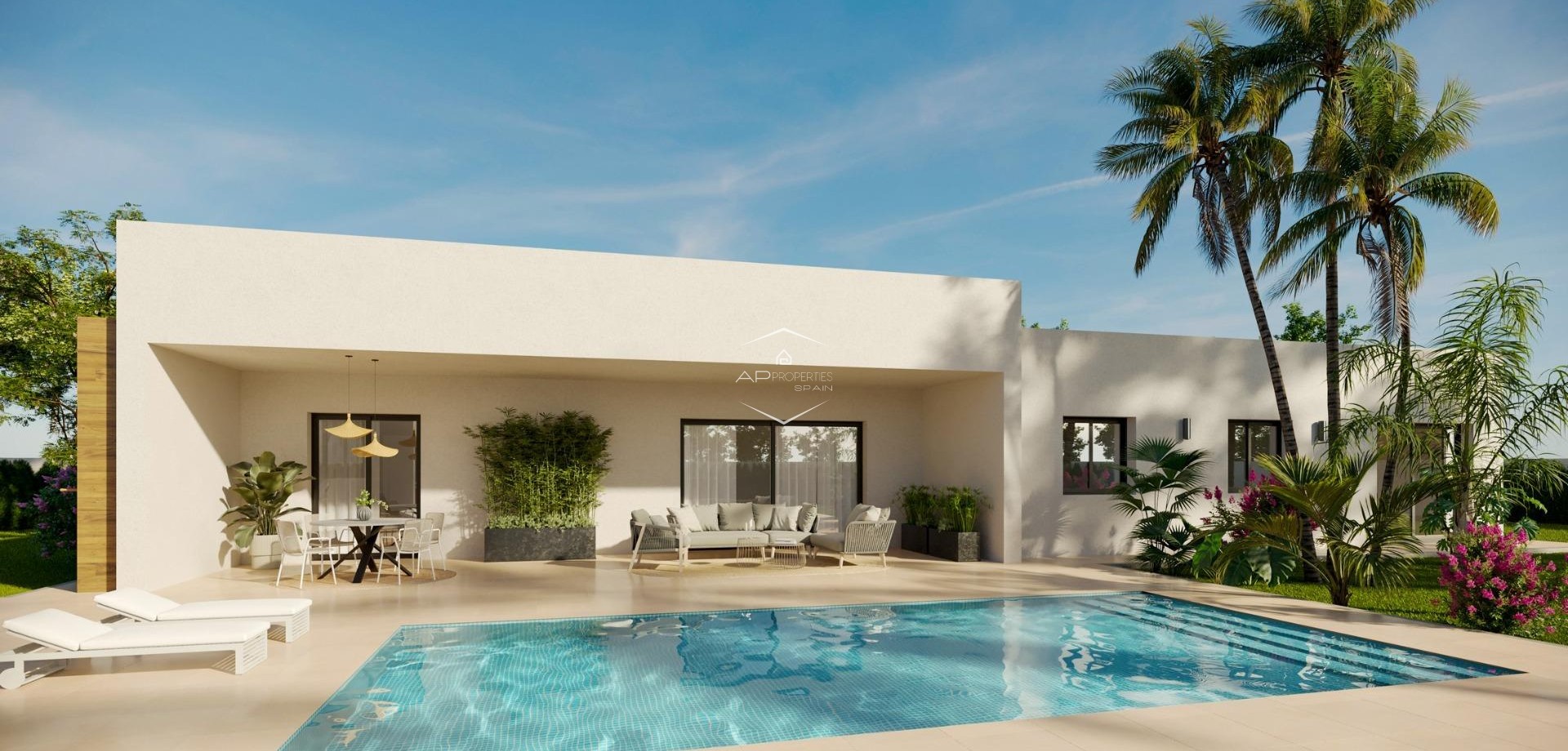 New Build - Villa - Detached -
Aspe - Poligono 19