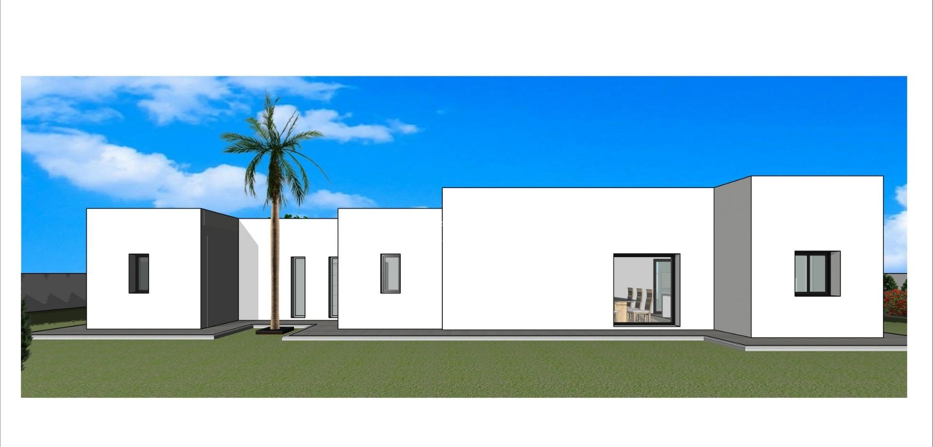 New Build - Villa - Detached -
Aspe - Poligono 19