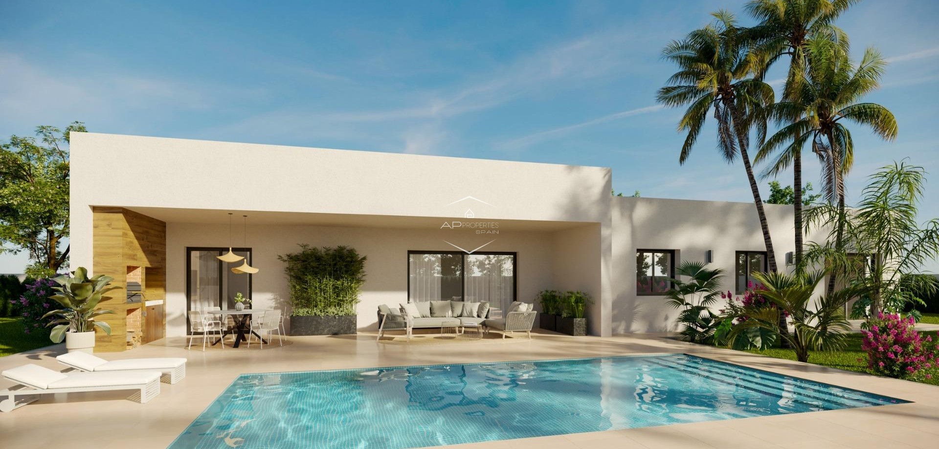 New Build - Villa - Detached -
Aspe - Poligono 19