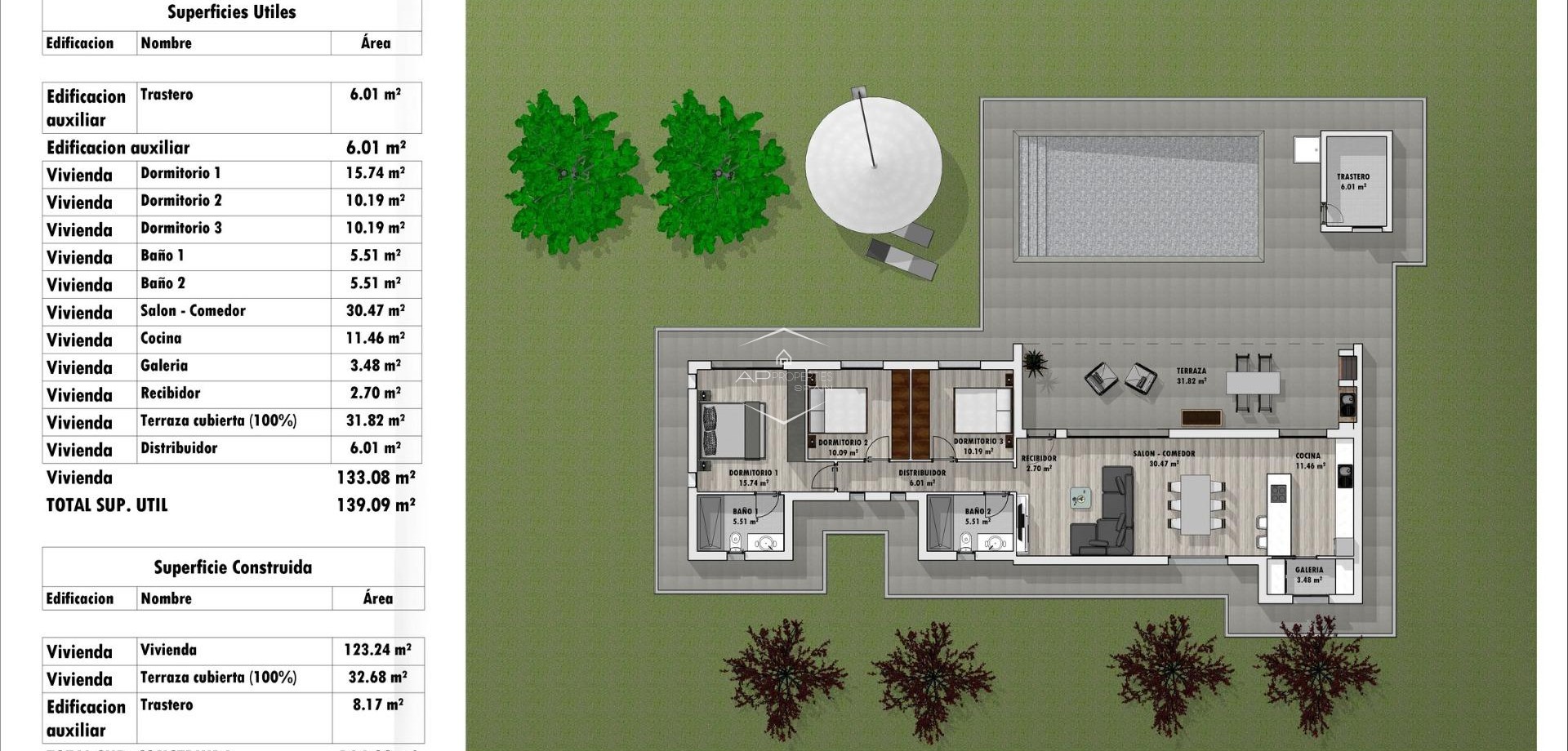 New Build - Villa - Detached -
Aspe - Poligono 19