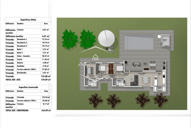 New Build - Villa - Detached -
Aspe - Poligono 19