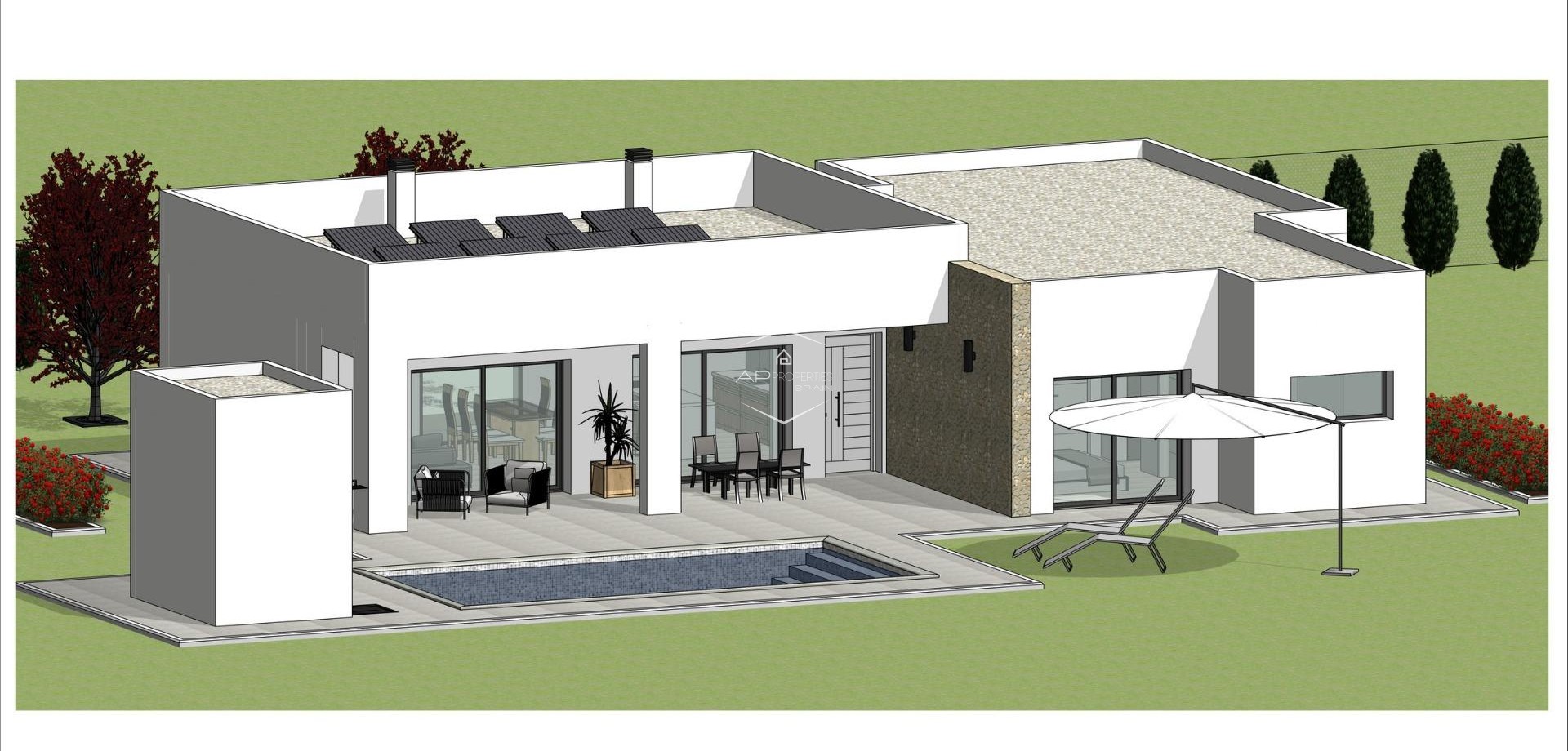 Nueva construcción  - Villa - Independiente -
Aspe - Poligono 19