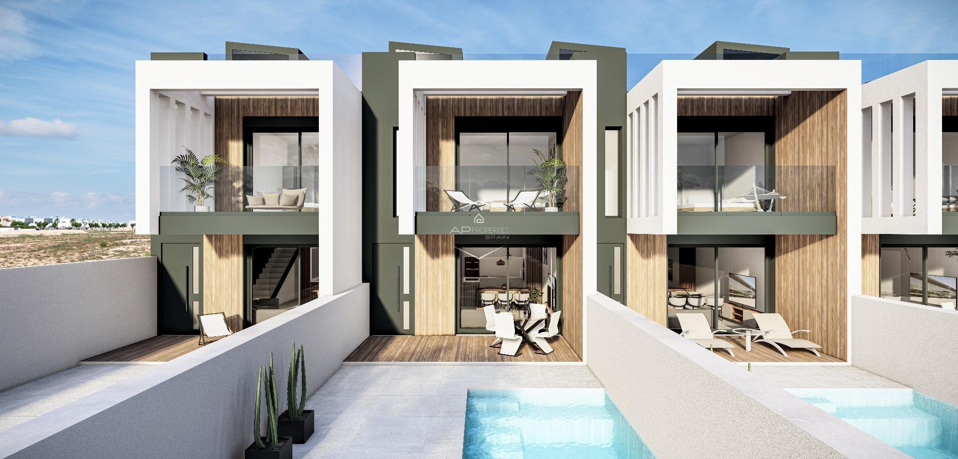 Nueva construcción  - Adosado -
Pilar de la Horadada - Lo Monte