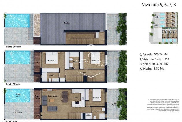 Nueva construcción  - Adosado -
Pilar de la Horadada - Lo Monte