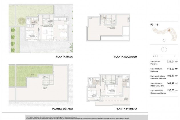 New Build - Villa - Detached -
Torre Pacheco - Santa Rosalia