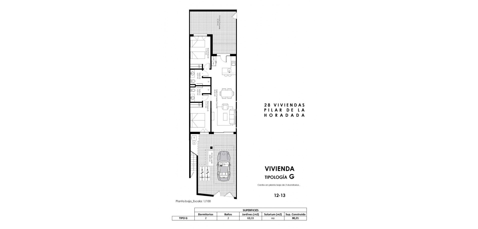 Nueva construcción  - Bungalow -
Pilar de la Horadada - pueblo