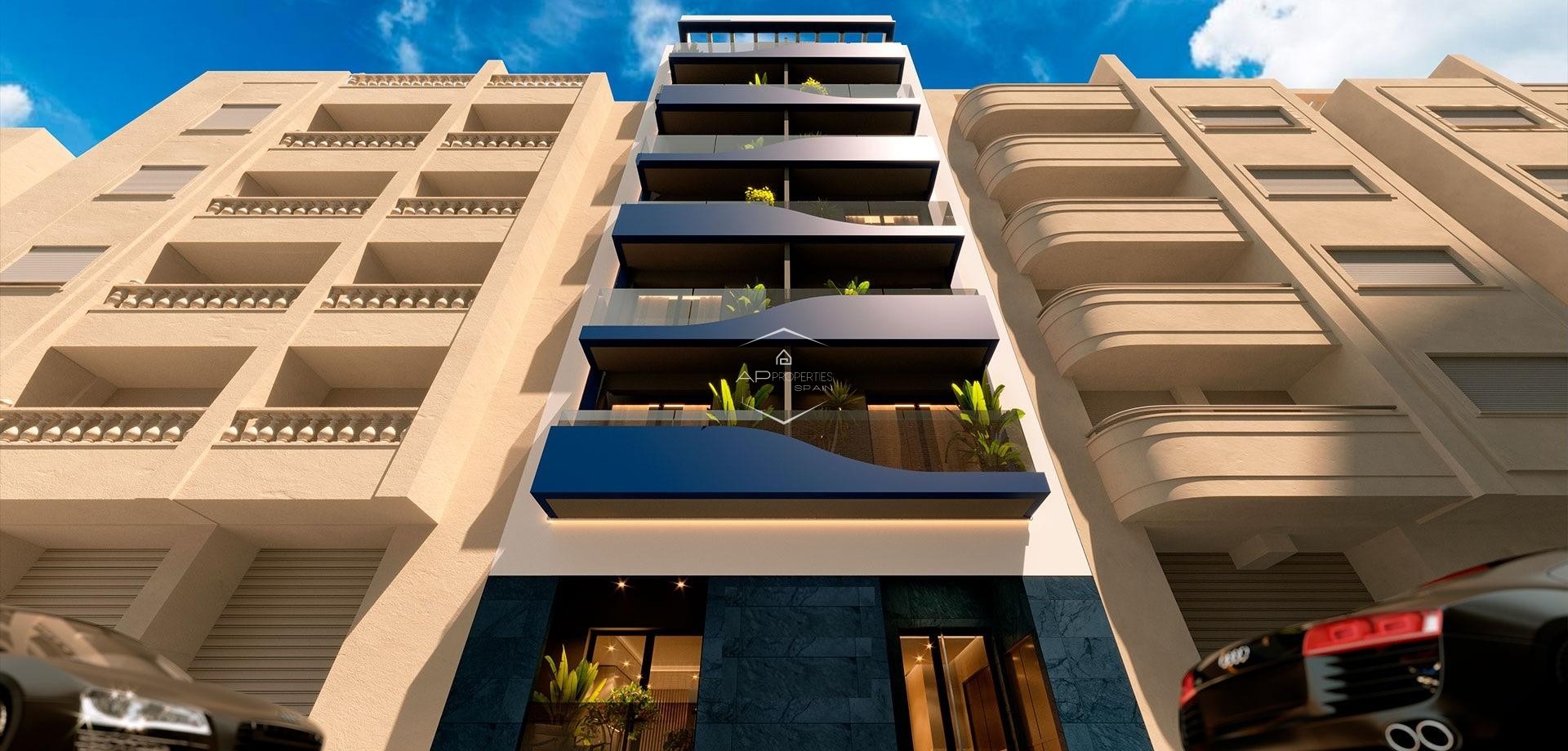 New Build - Apartment - flat -
Torrevieja - Playa del Acequión