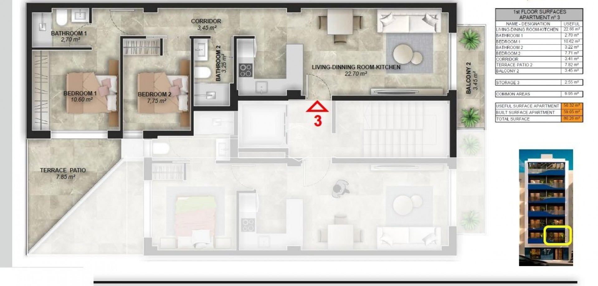 New Build - Apartment - flat -
Torrevieja - Playa del Acequión