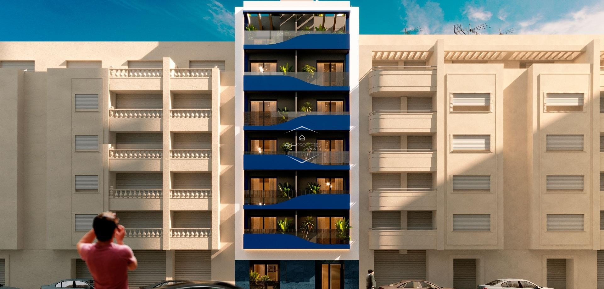 Nouvelle construction - Appartement - Penthouse -
Torrevieja - Playa del Acequión