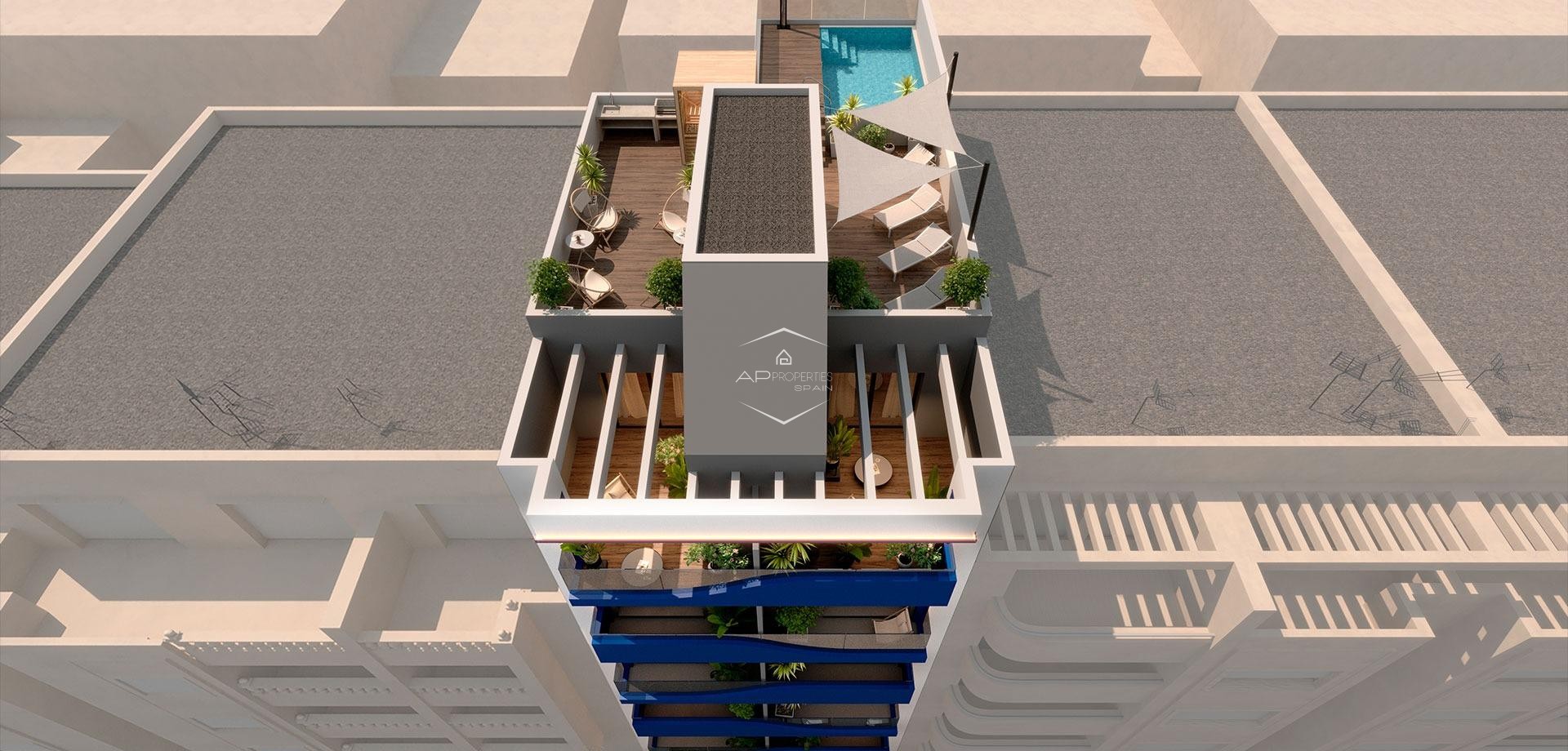 Nouvelle construction - Appartement - Penthouse -
Torrevieja - Playa del Acequión