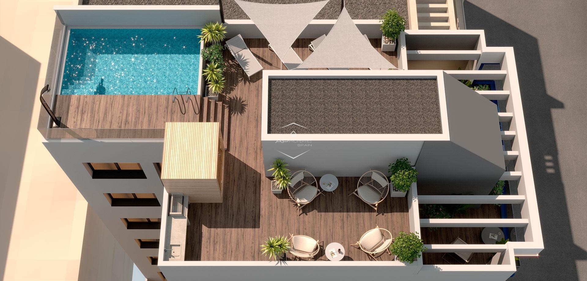 New Build - Apartment - flat -
Torrevieja - Playa del Acequión