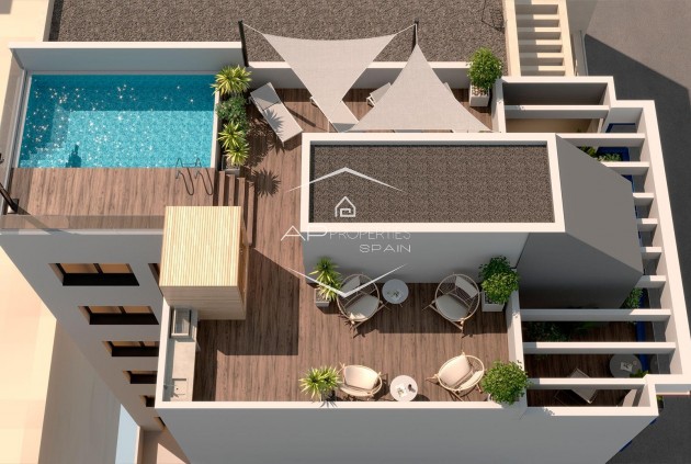 New Build - Apartment - flat -
Torrevieja - Playa del Acequión