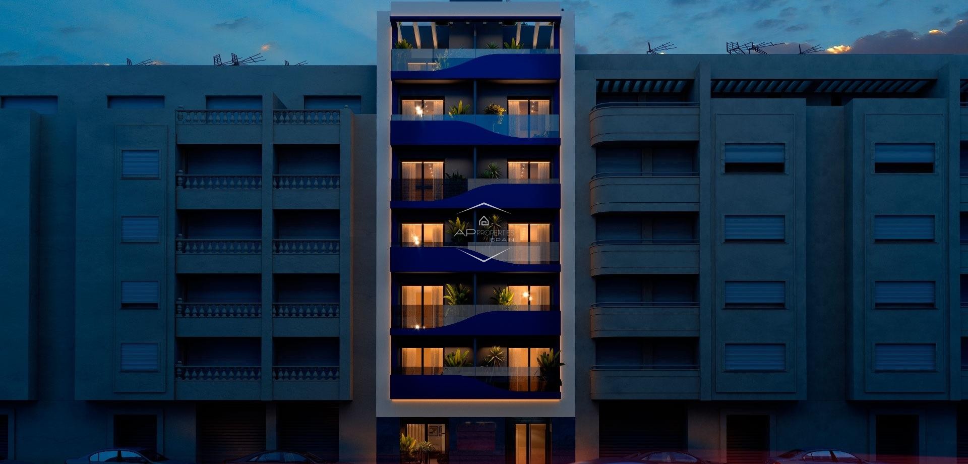 New Build - Apartment - flat -
Torrevieja - Playa del Acequión