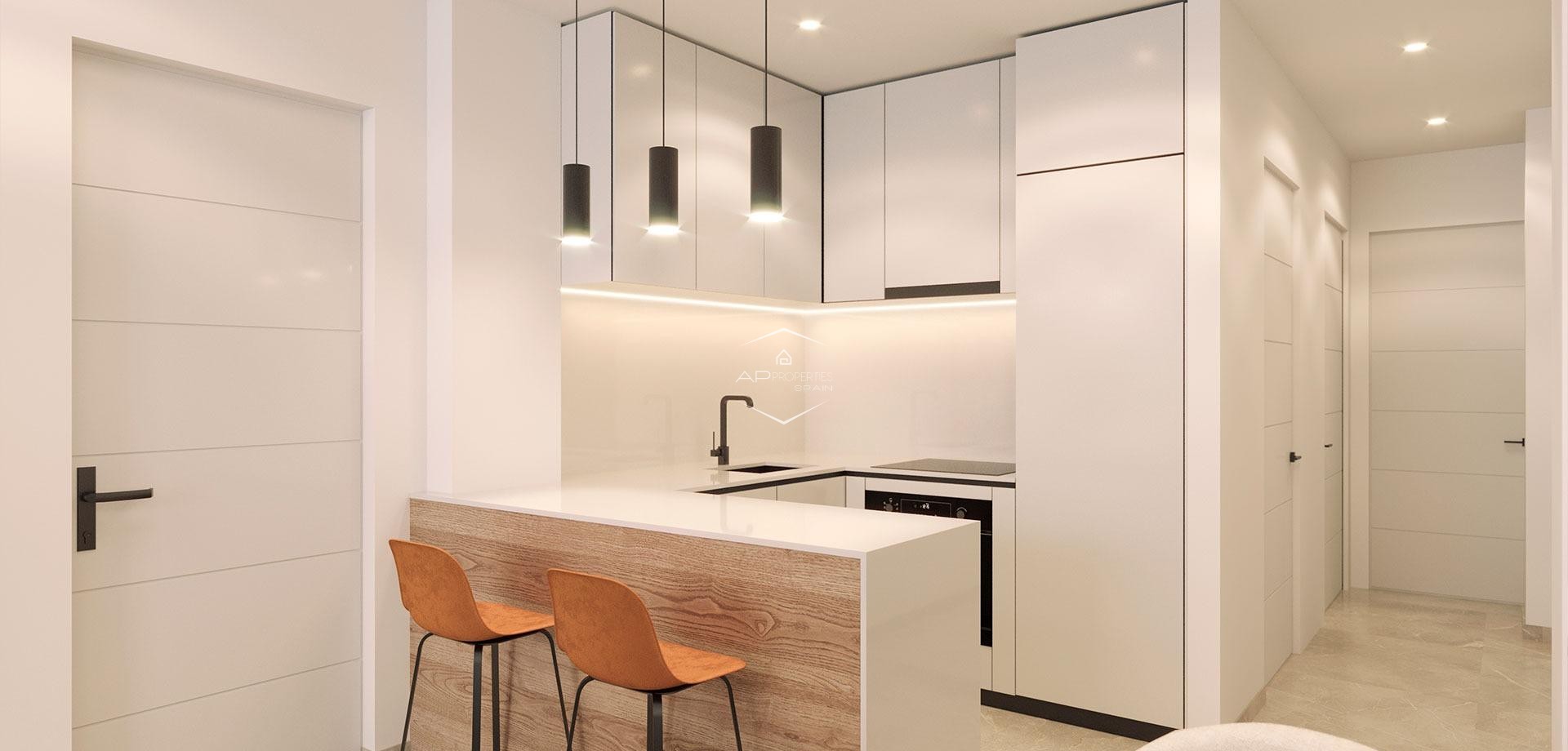 New Build - Apartment - flat -
Torrevieja - Playa del Acequión