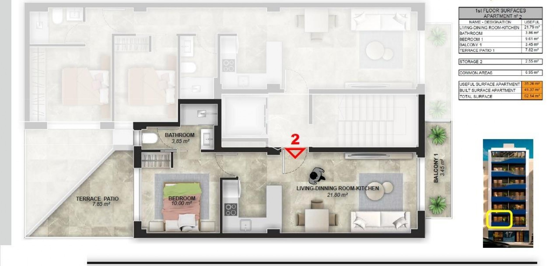 New Build - Apartment - flat -
Torrevieja - Playa del Acequión