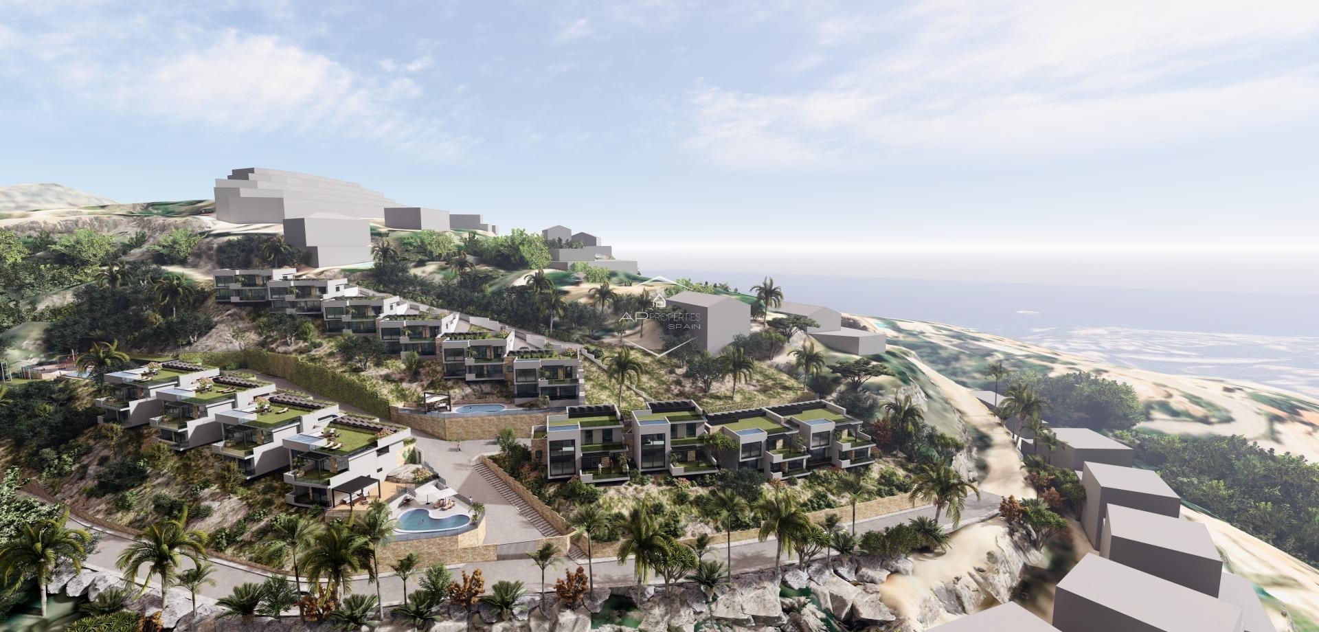 Nowy budynek - Willa - bliźniak -
Altea - Sierra de Altea