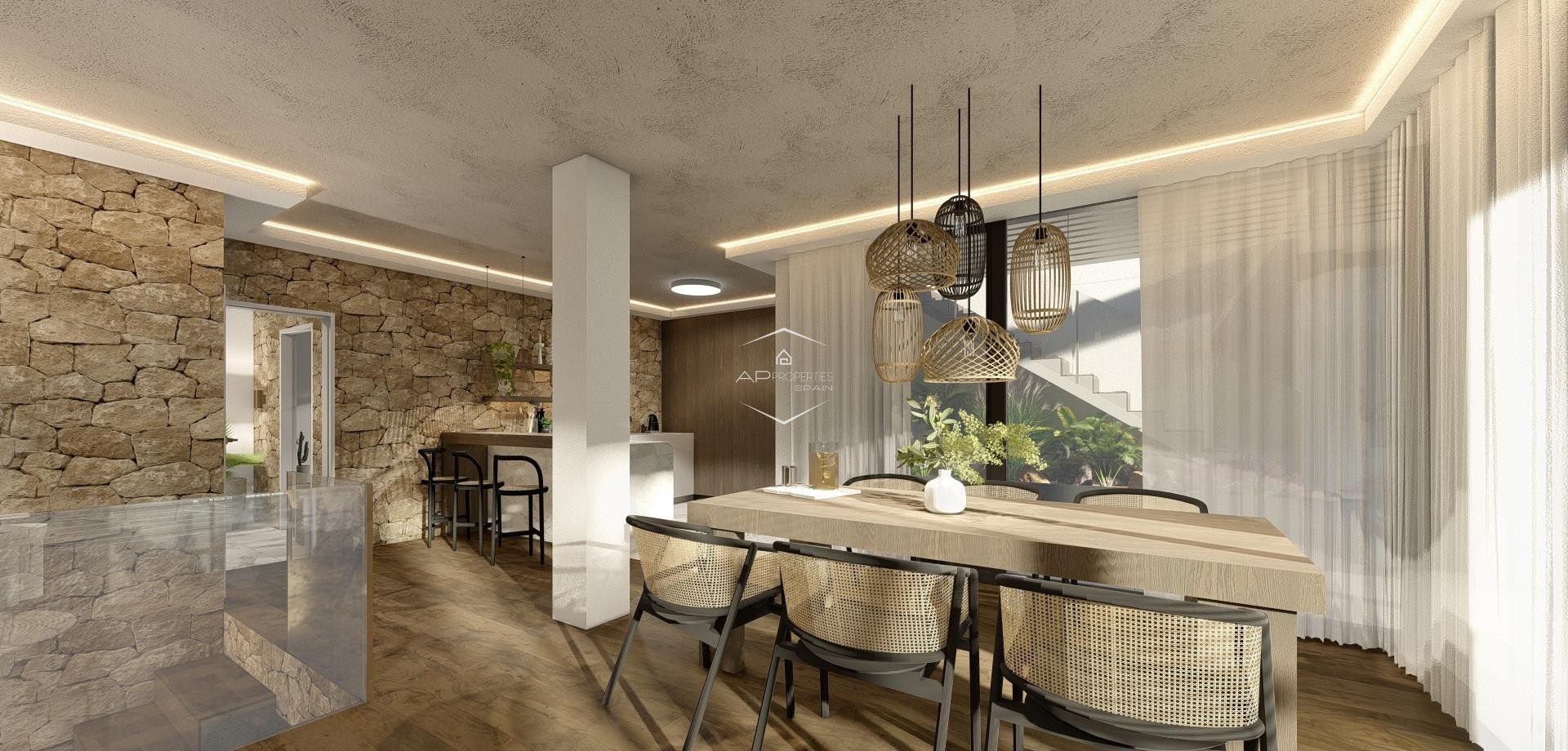 Nowy budynek - Willa - bliźniak -
Altea - Sierra de Altea