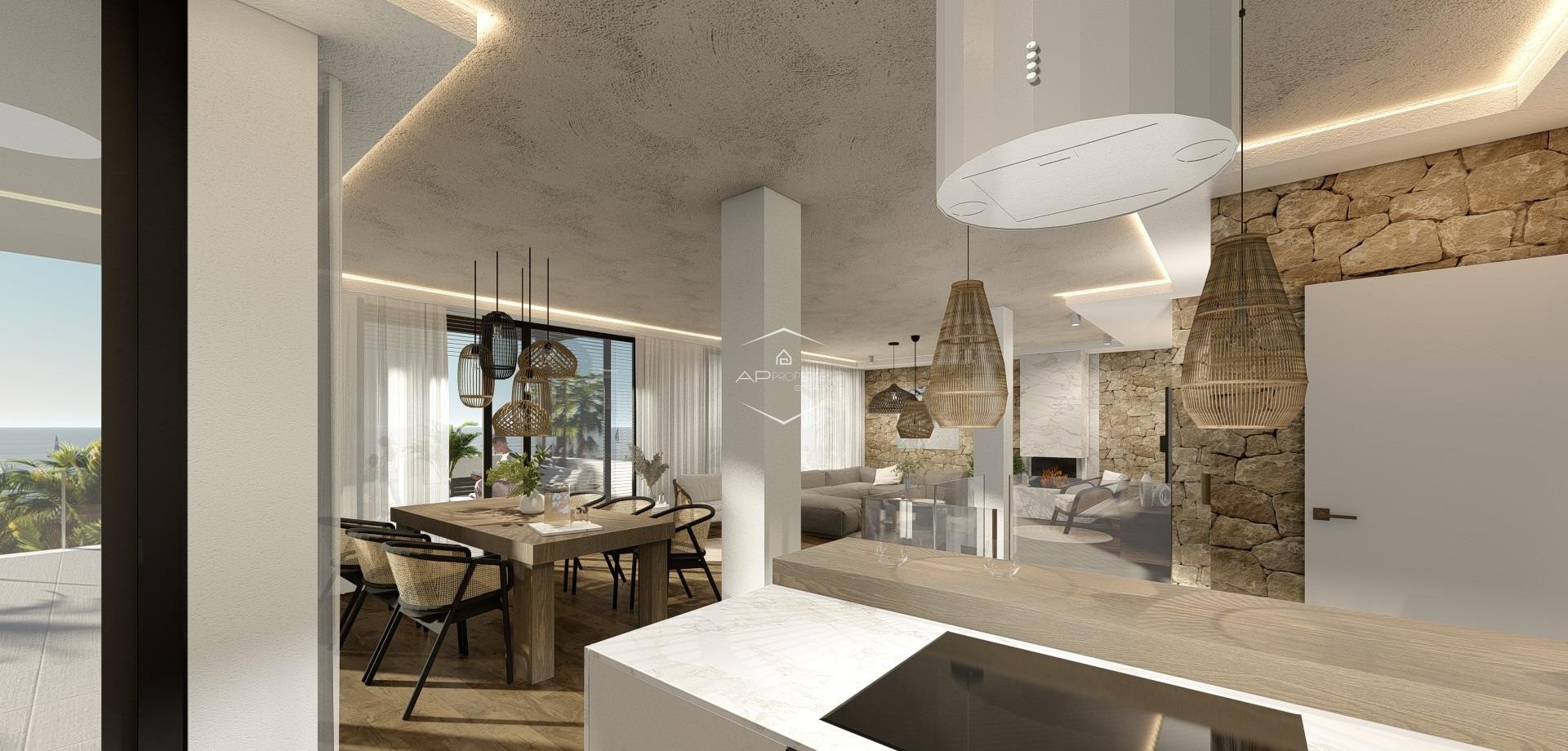 Nowy budynek - Willa - bliźniak -
Altea - Sierra de Altea