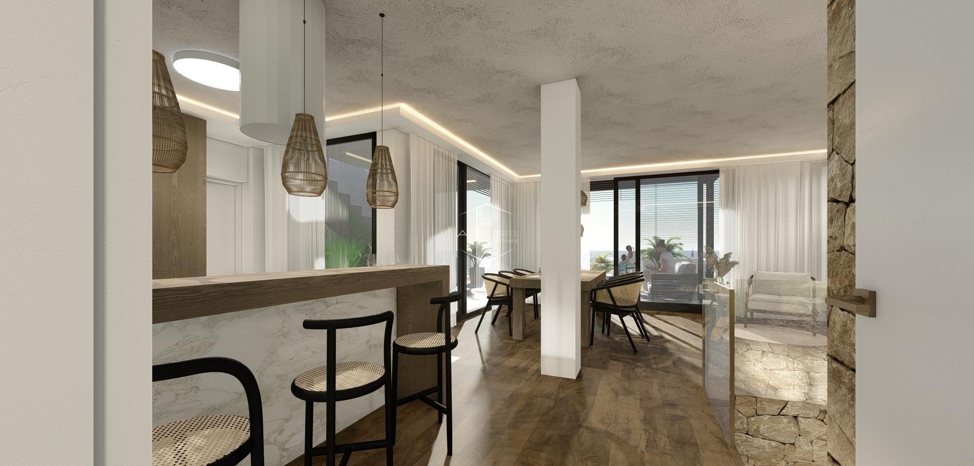 Nowy budynek - Willa - bliźniak -
Altea - Sierra de Altea