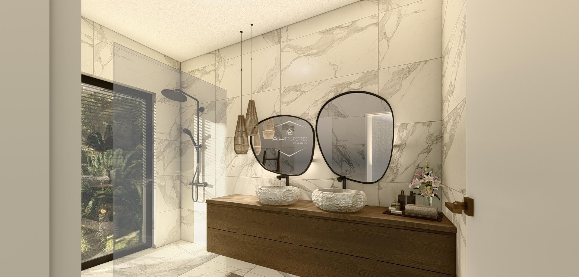 Nowy budynek - Willa - bliźniak -
Altea - Sierra de Altea