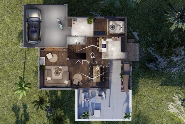 Nowy budynek - Willa - bliźniak -
Altea - Sierra de Altea