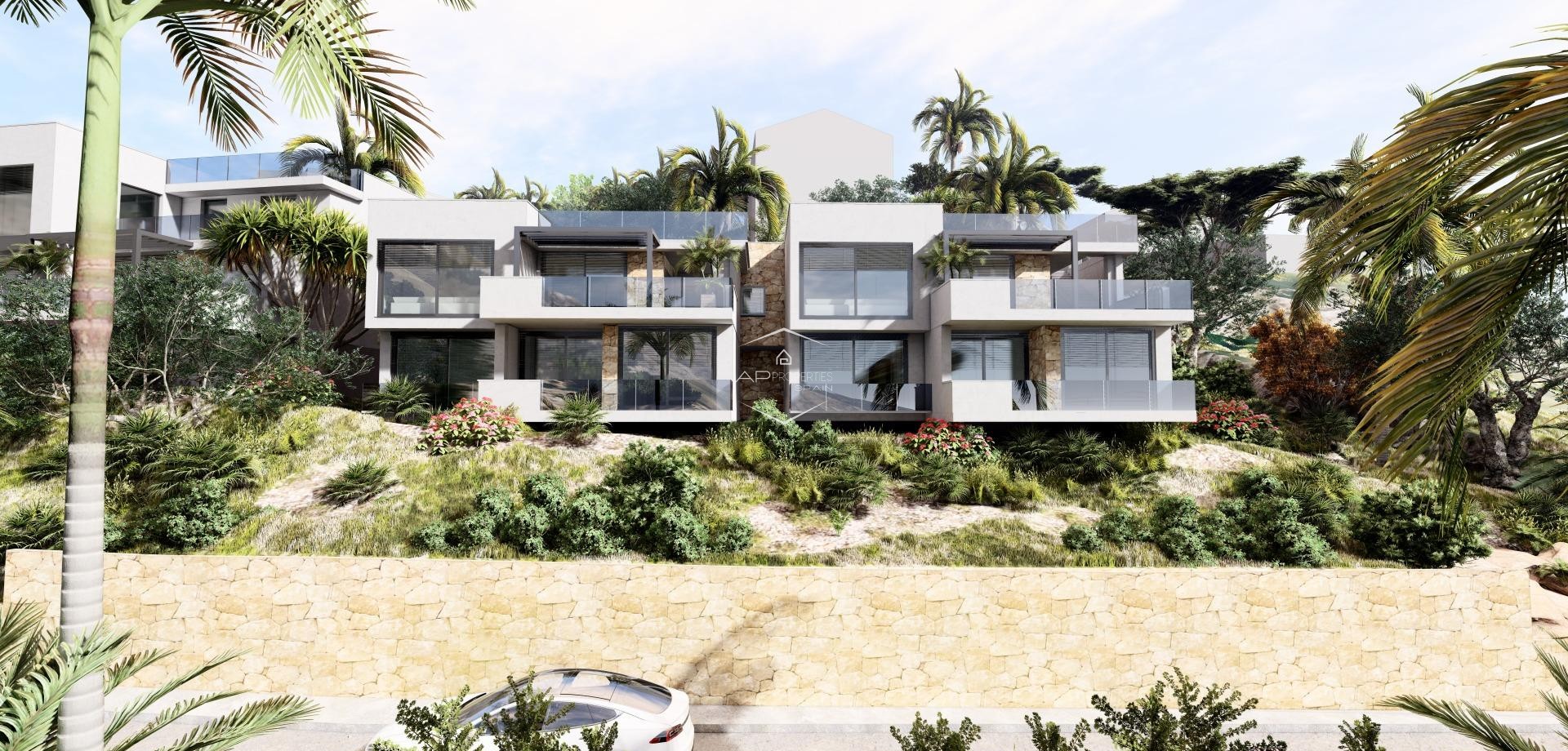 Nowy budynek - Willa - bliźniak -
Altea - Sierra de Altea