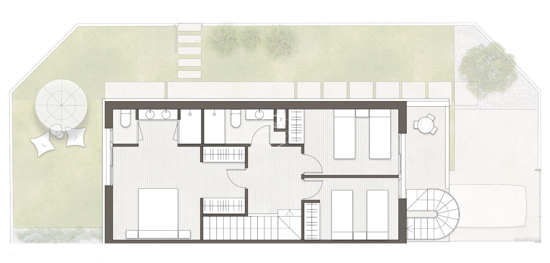 Nowy budynek - Willa - bliźniak -
Pilar de la Horadada - pueblo