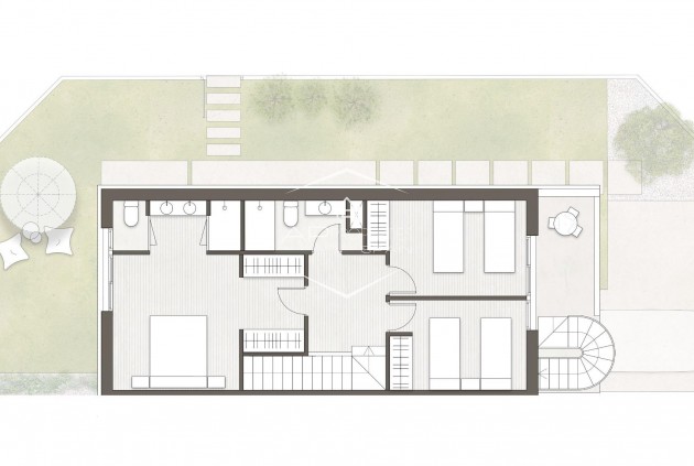 Nowy budynek - Willa - bliźniak -
Pilar de la Horadada - pueblo